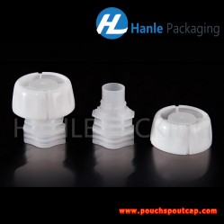 Dia 10mm food pouch packaging spout and baby food pouches caps, yogurt pouch fitment - HL100Z Dia 10mm food pouch packaging spout and baby food pouches caps, yogurt pouch fitment - HL100Z